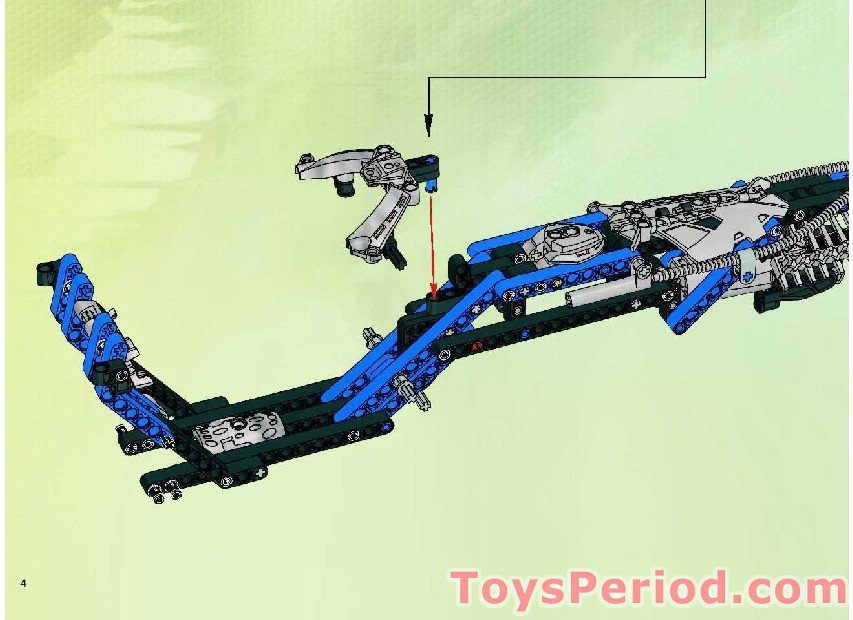 LEGO 8942-2 Jetrax T6 Limited Edition Instructions and Parts List