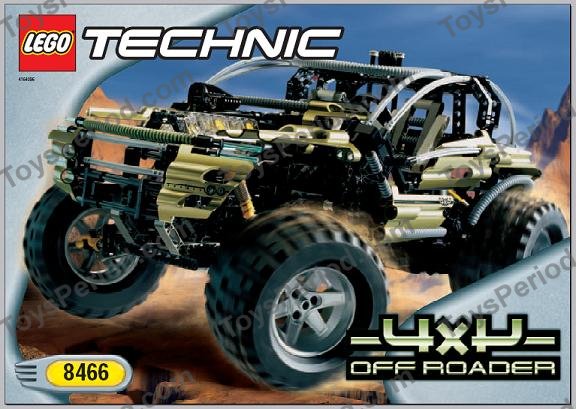 ERSATZ Aufkleber/Sticker für LEGO 8466 4x4 Off Roader Premium quality ERSATZ Aufkleber/Sticker für LEGO 8466 4x4 Off Roader Premium quality