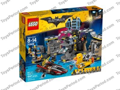 LEGO 70909 Batcave Break-In Set Parts List