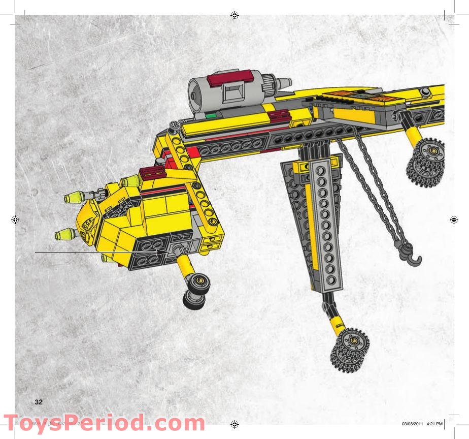 LEGO 5886 T-Rex Hunter Instructions and Parts List