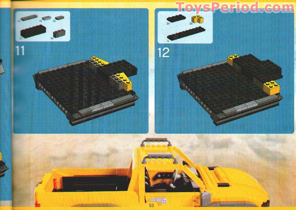LEGO 4404 Land Busters Instructions and Parts List