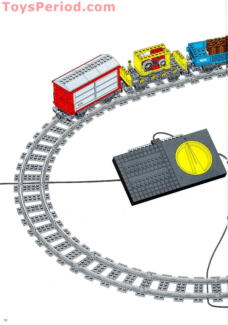 LEGO 4563 Load and Haul Railroad Instructions and Parts List