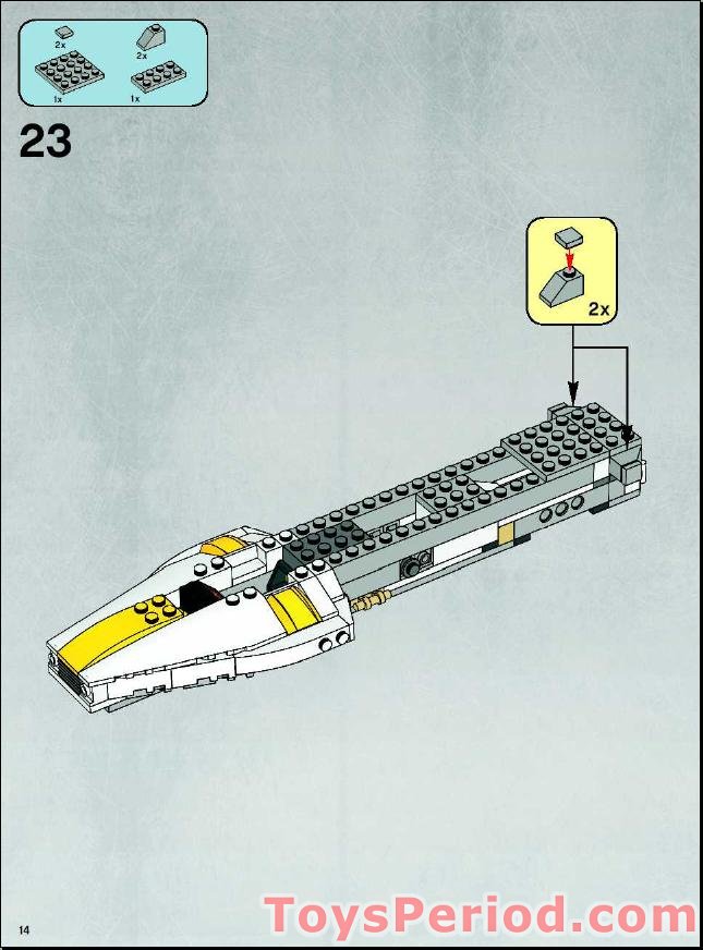 LEGO 7658 Y Wing Fighter Instructions And Parts List lego-7658-y-wing-fighter-instructions-and-parts-list