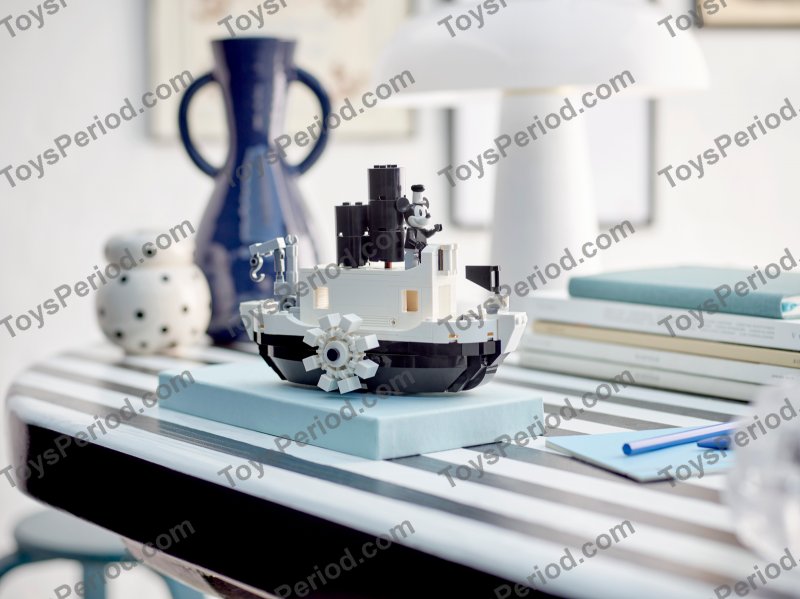 LEGO 40659 Mini Steamboat Willie Set Parts List
