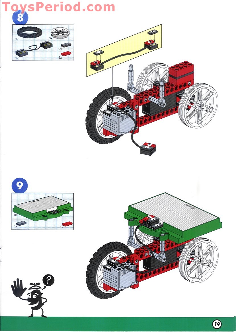 LEGO 9684 Elab Renewable Energy Set Instructions and Parts List