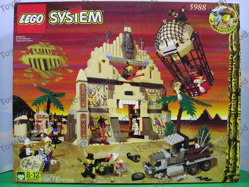 Adventurers Sets LEGO 5988 Pharaoh's Forbidden Ruins Classic Egypt