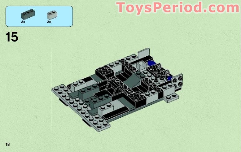 LEGO 75022 Mandalorian Speeder Instructions and Parts List