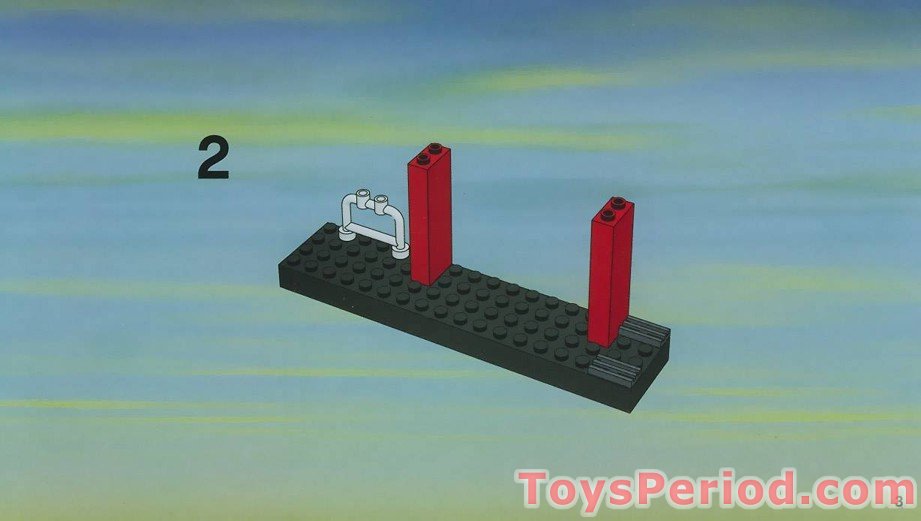 Lego 1x4 Brick with Studs on One Side Dark Bluish Gray Lot of 6New