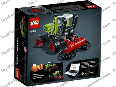 LEGO 42102 Mini CLAAS XERION Set Parts List