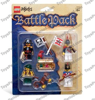 LEGO 852747 Battle Pack Pirates Set Parts List