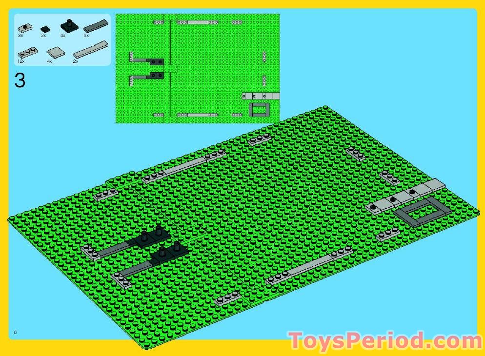 LEGO 4957 Ferris Wheel Instructions and Parts List