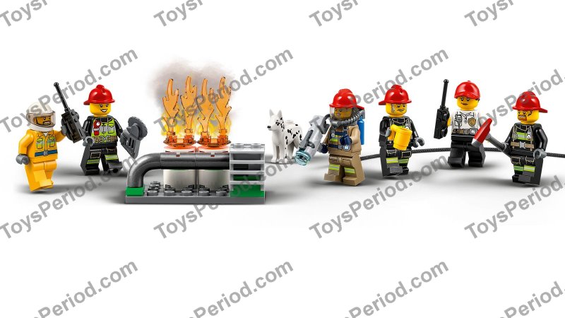 LEGO 77944 Fire Station Headquarters Set Parts List