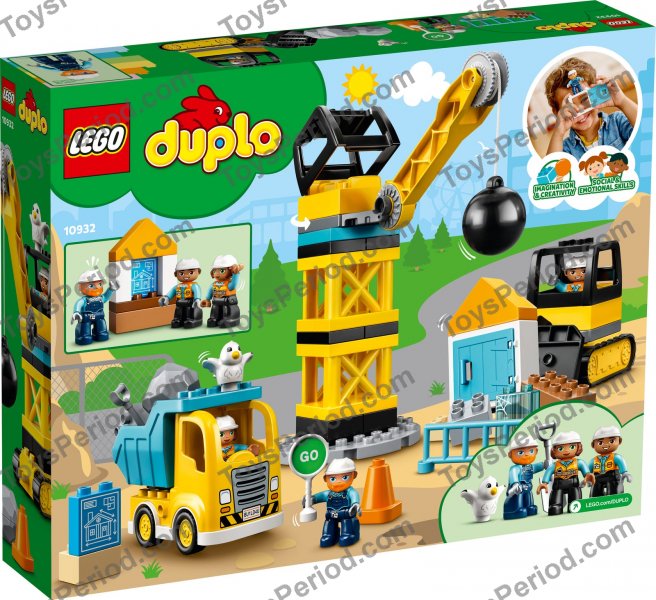 LEGO 10932 Wrecking Ball Demolition Set Parts List