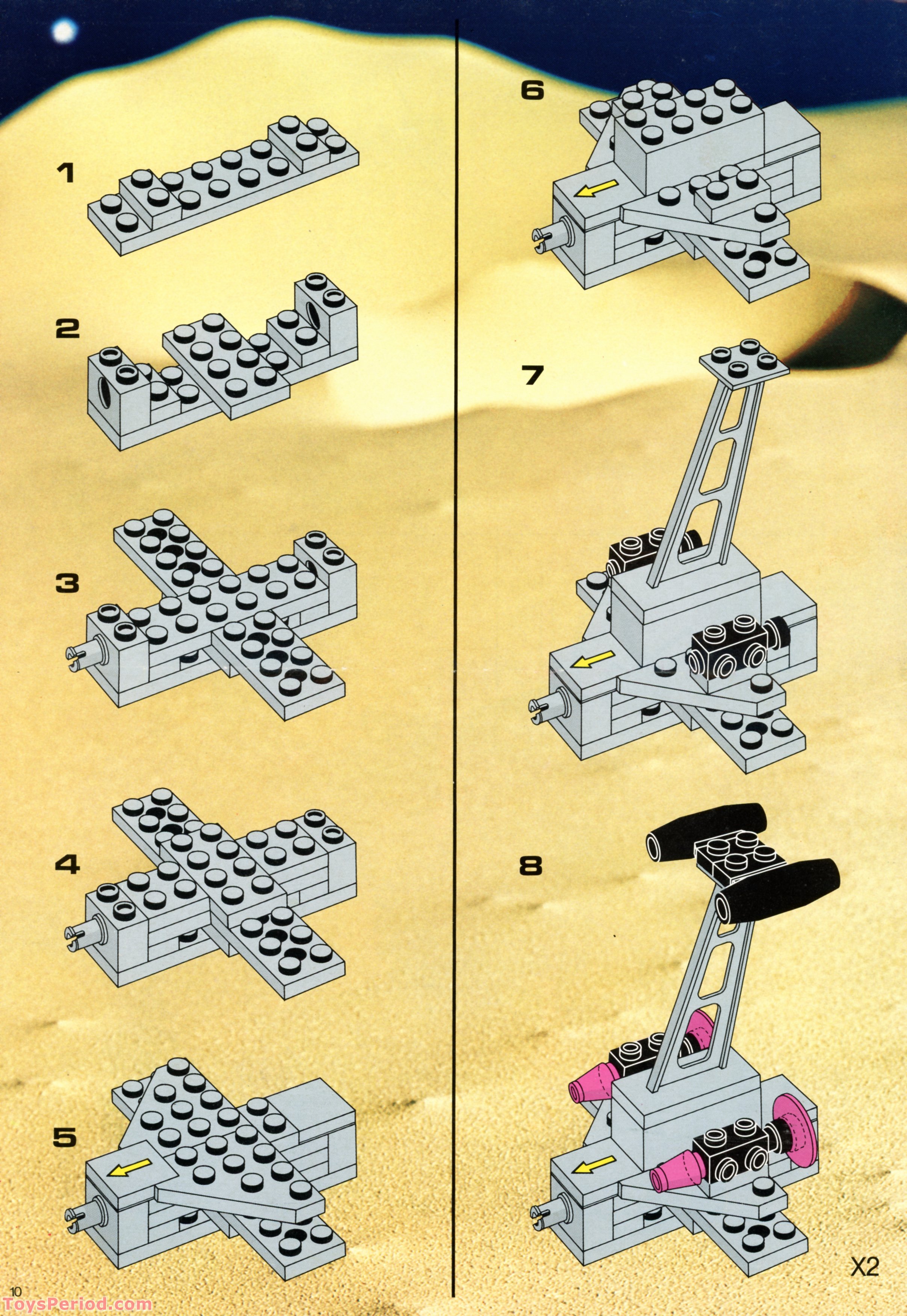 LEGO 6952 Solar Power Transporter Instructions and Parts List