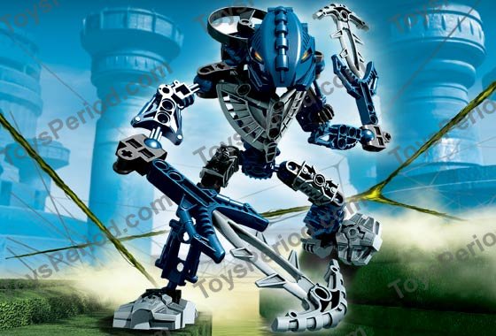 LEGO 8737 Toa Hordika Nokama Set Parts 