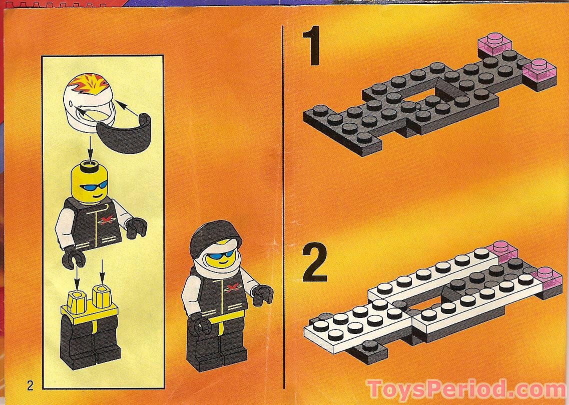 LEGO 6589 Radical Racer Instructions and Parts List
