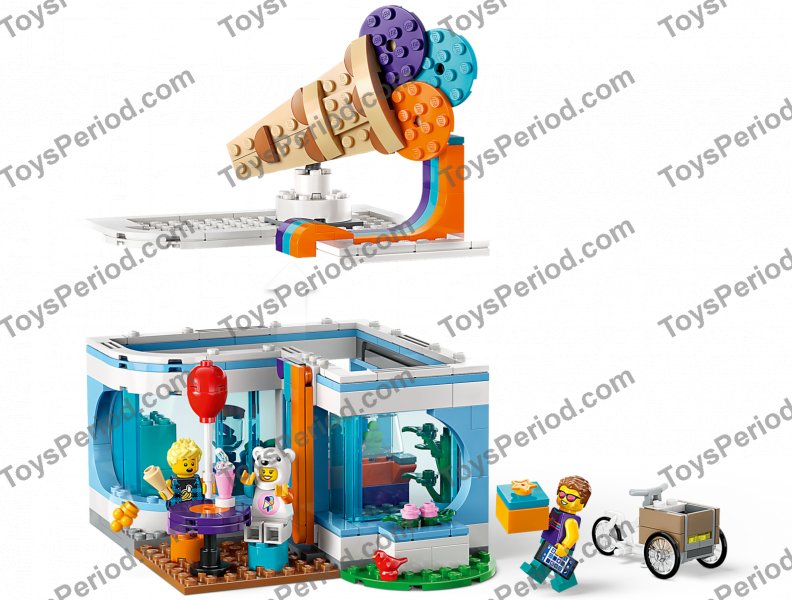 LEGO 60363 Ice-Cream Shop Set Parts List