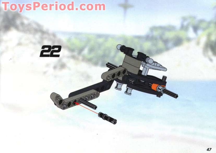 LEGO 8468 Power Crusher Instructions and Parts List