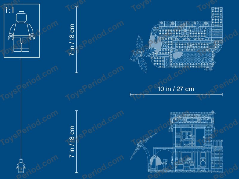 LEGO 41428 Beach House Set Parts List