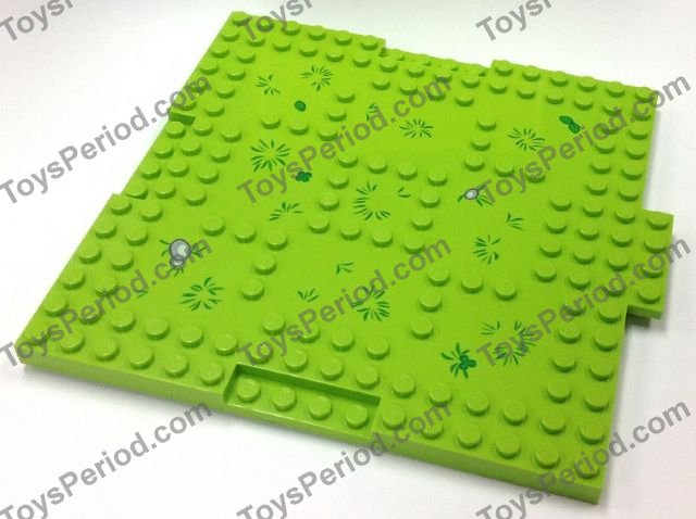 LEGO Sets with Part 15623pb002 Brick, Modified 16 x 16 x 2/3 with 1 x 4 ...