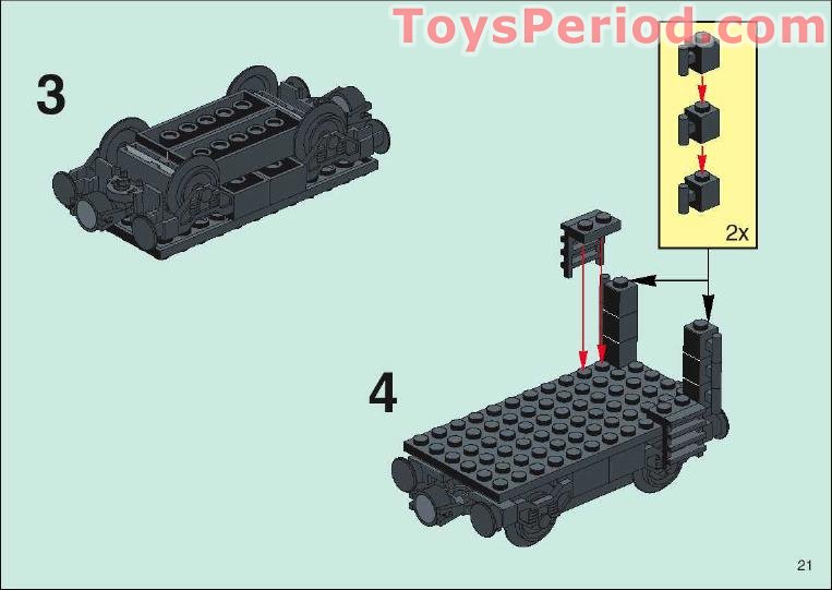 LEGO 4534 LEGO Express Instructions and Parts List