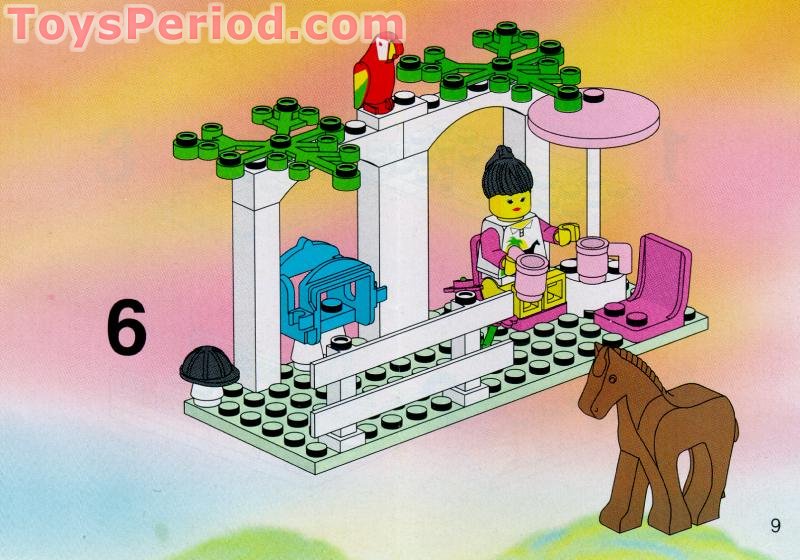 1996 Lego Pony Part No From set 6404/6418 30032 1996 Lego Pony Part No From set 6404/6418 30032