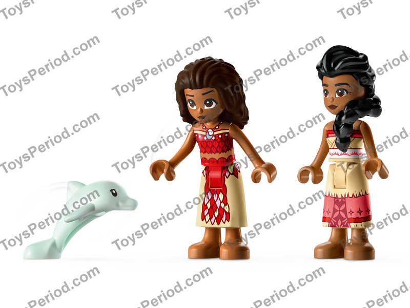 LEGO 43210 Moana's Wayfinding Boat Set Parts List