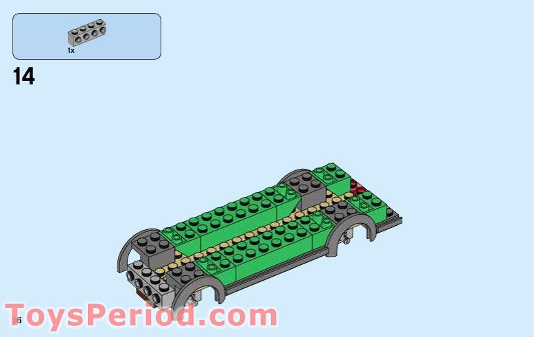 LEGO 60198 Cargo Train Instructions and Parts List