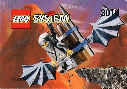 LEGO 3019 Gray Ninja Instructions and Parts List