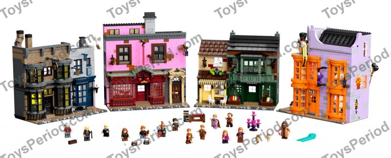 LEGO 75978 Diagon Alley Set Parts List