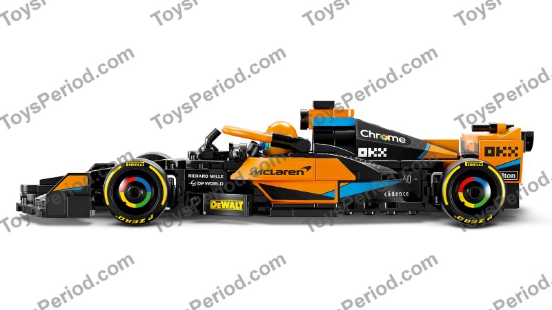 LEGO 76919 2023 McLaren Formula 1 Car Set Parts List