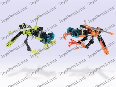 LEGO 8537 Nui-Rama Instructions and Parts List