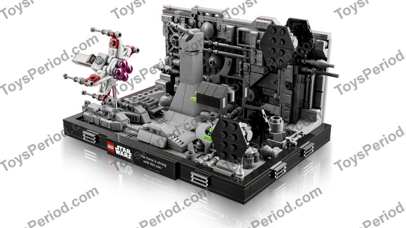 LEGO 75329 Death Star Trench Run Diorama Set Parts List