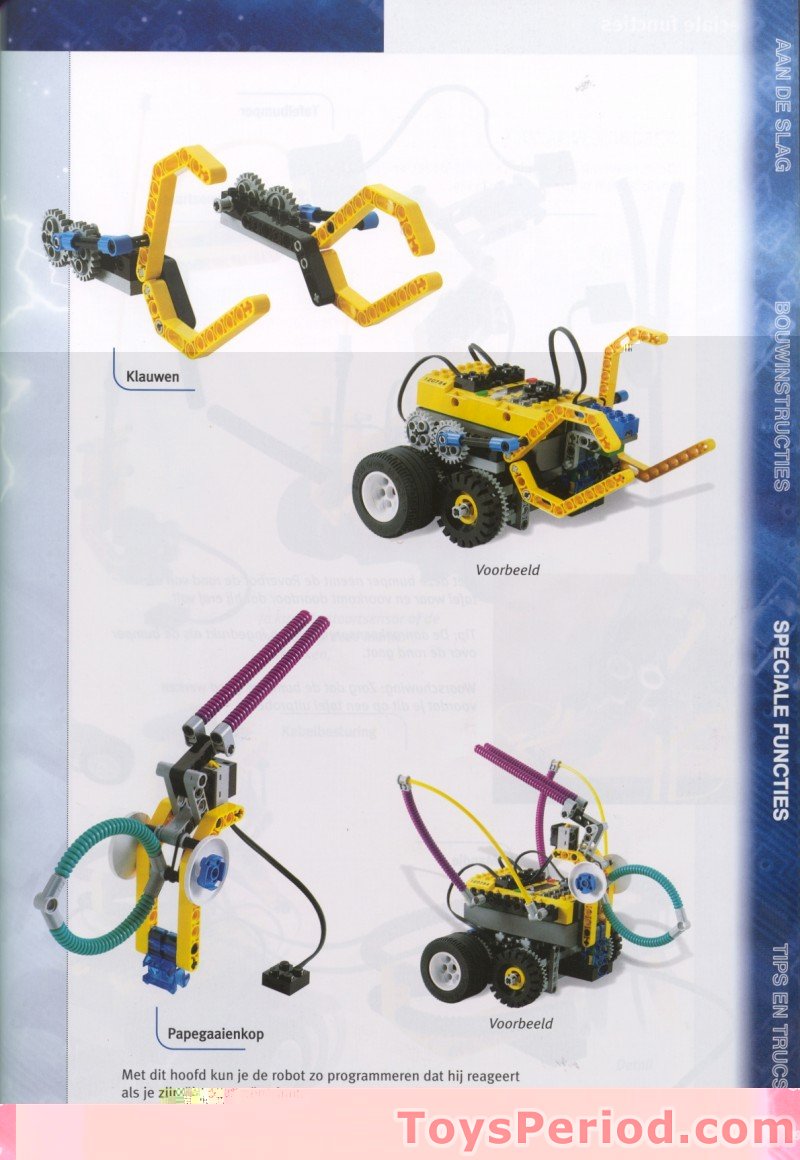 LEGO 3803 Robotics Invention System 1.5 Upgrade Kit Instructions and ...