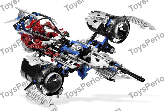 LEGO 8942-1 Jetrax T6 Instructions and Parts List