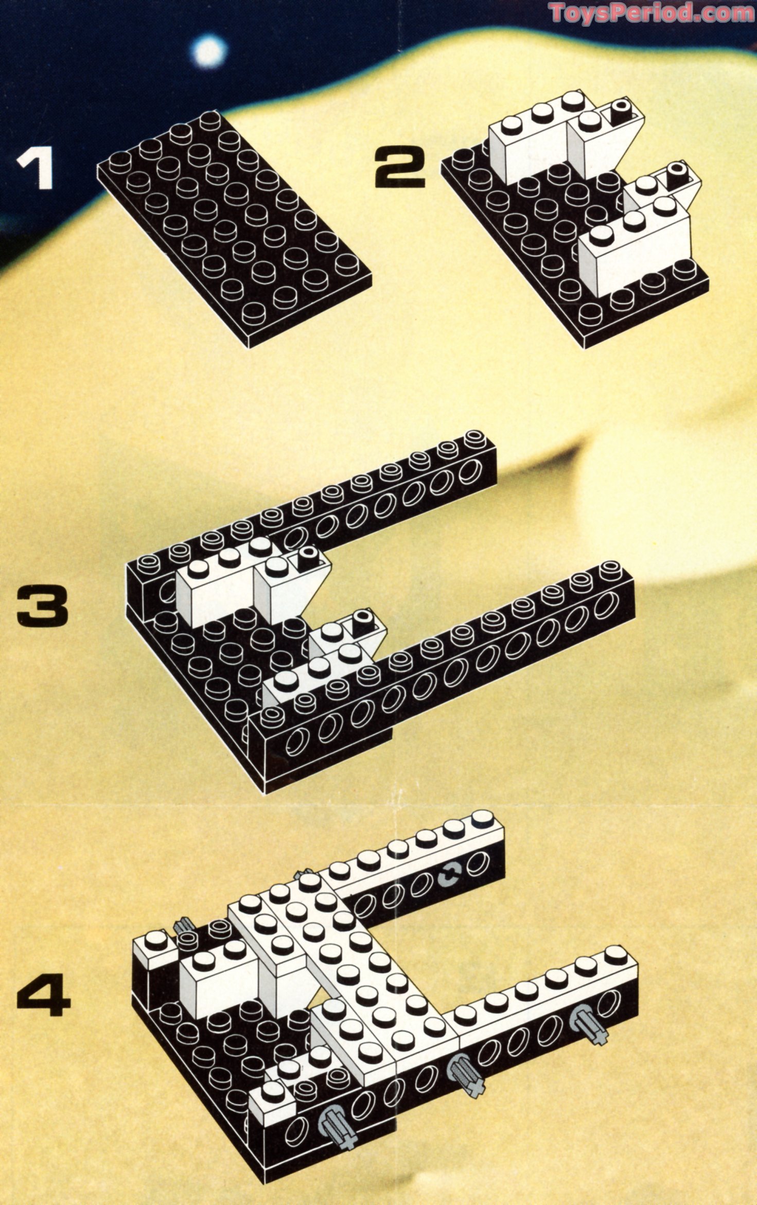 LEGO 6927 All-Terrain Vehicle Instructions and Parts List