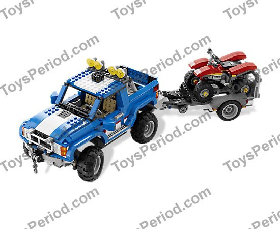 LEGO 5893 Offroad Power Instructions and Parts List