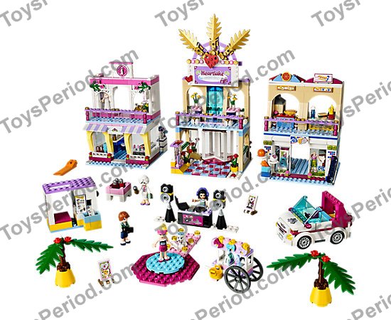 Lego 5 New Black Friends Accessories Lipstick with Black Handle Pieces