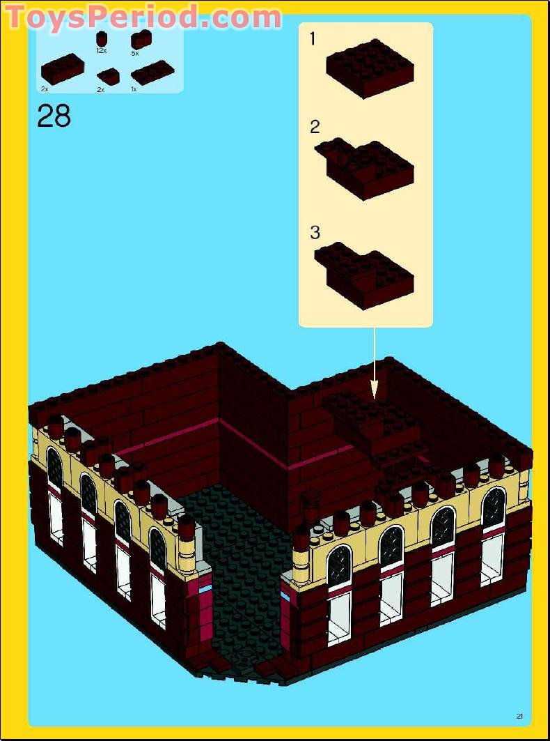 Lego Modular Cafe Corner Review Lego Modular Cafe Corner Review