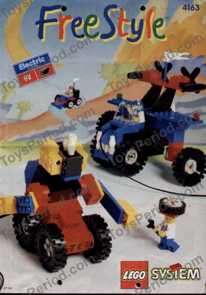 LEGO 4163 Electric Freestyle Building Set, 6 Plus Set Parts 