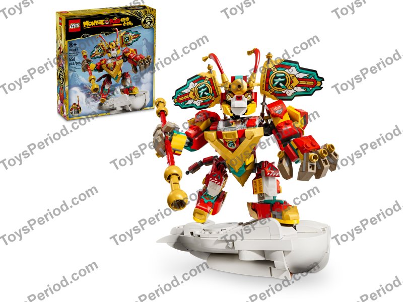 LEGO 80051 Monkie Kid's Mini Mech Set Parts List