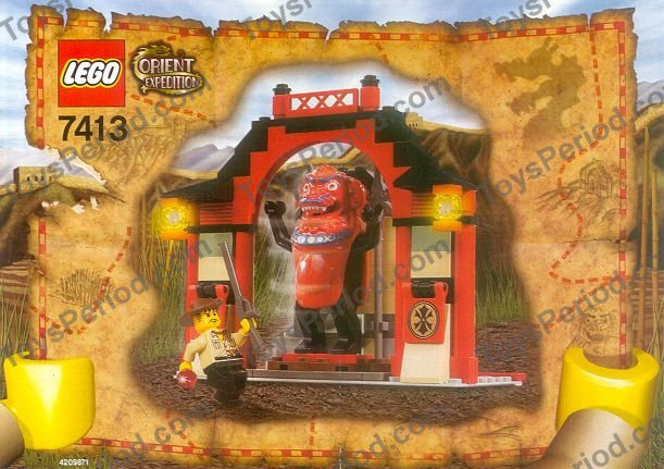 LEGO 7413 Passage of Jun-Chi Instructions and Parts List