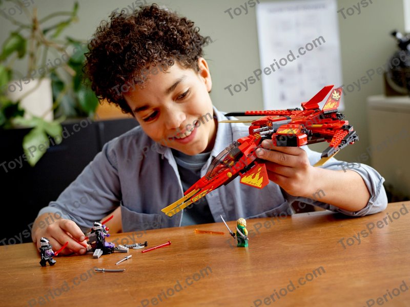 さとページ Ninjago Legacy 71704: Kai Fighter [Review] - The Brothers
