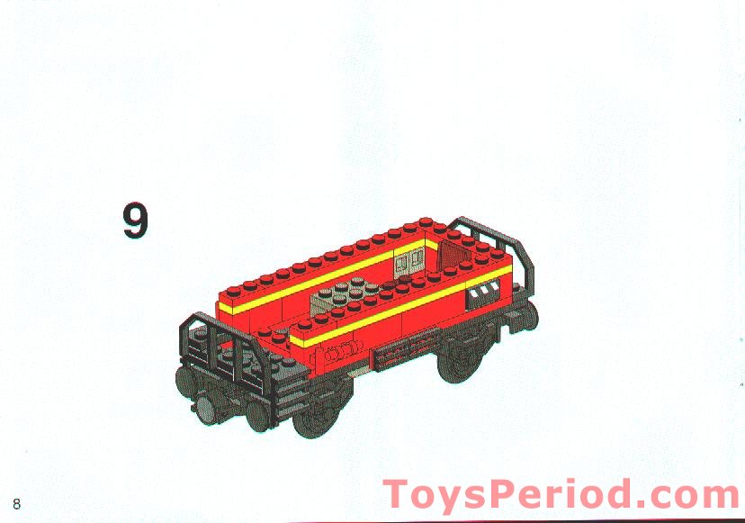 LEGO My Own Train Caboose New in Box Retired Set LEGO 10014