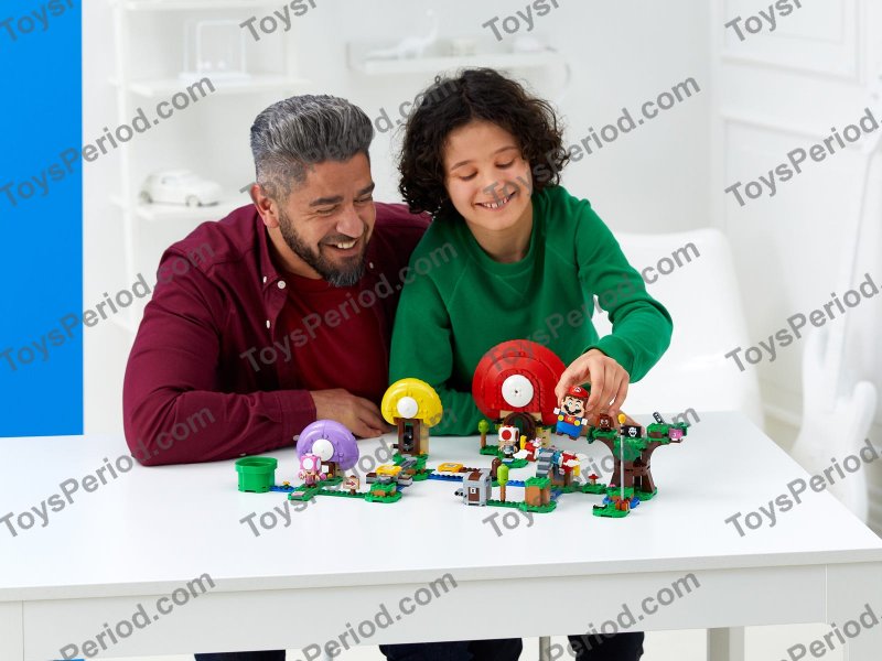 LEGO 71368 Toad's Treasure Hunt - Expansion Set Parts List