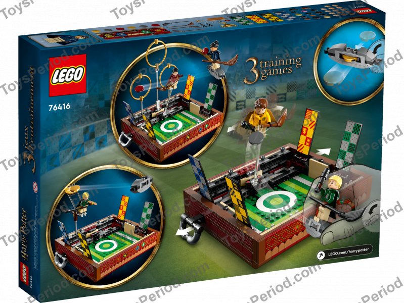 LEGO 76416 Quidditch Trunk Set Parts List