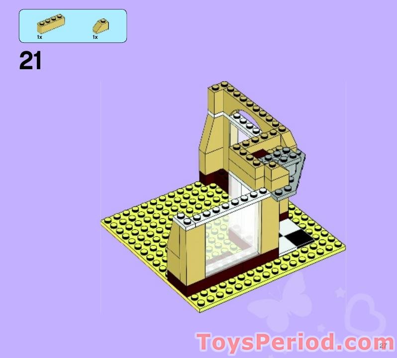 LEGO 41006 Downtown Bakery Instructions and Parts List