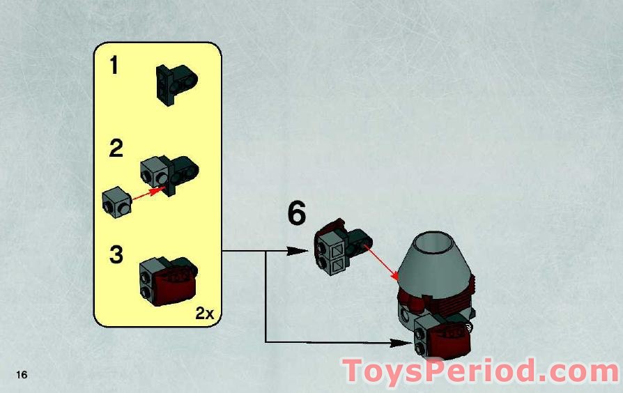 lego droids battle pack 7654 instructions