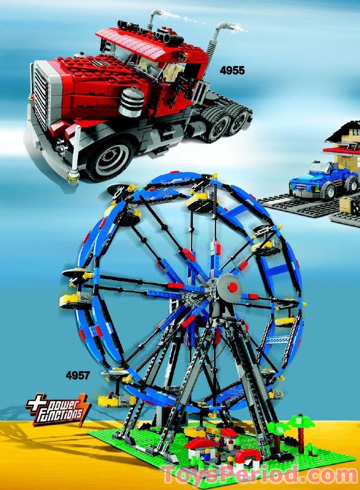 LEGO 4957 Ferris Wheel Instructions and Parts List