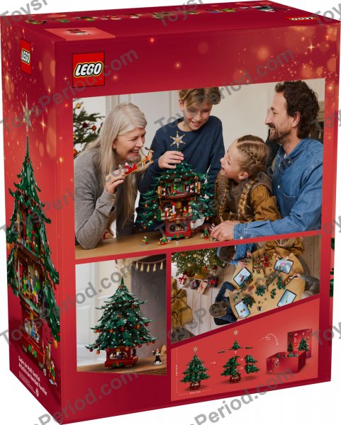 LEGO 41843 Family Christmas Tree Set Parts List
